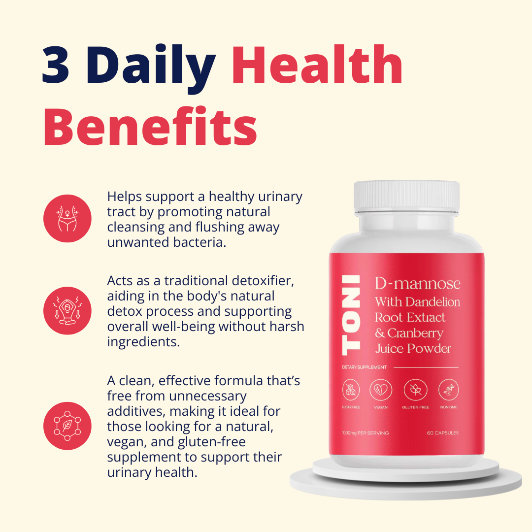 D-Mannose with Dandelion Root & Cranberry Juice Powder